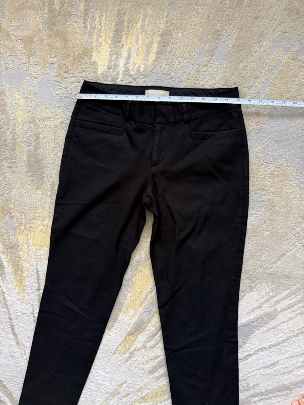 Banana Republic Black Dress Pants with Purple Accent